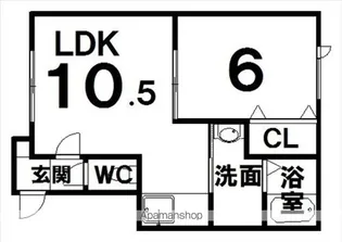 ベルエットRTS【2階】の間取り